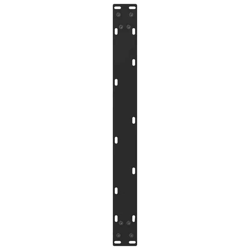 Kavos staliuko kojelės, juodos, 2 vnt., 60x(30-31) cm, plienas