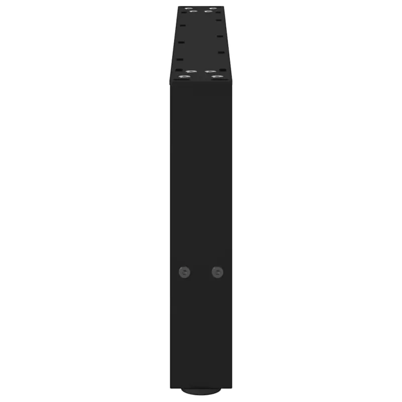 Kavos staliuko kojelės, juodos, 2 vnt., 70x(30-31) cm, plienas
