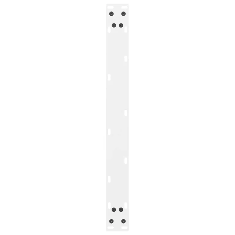 Kavos staliuko kojelės, baltos, 2 vnt., 70x(30-31) cm, plienas