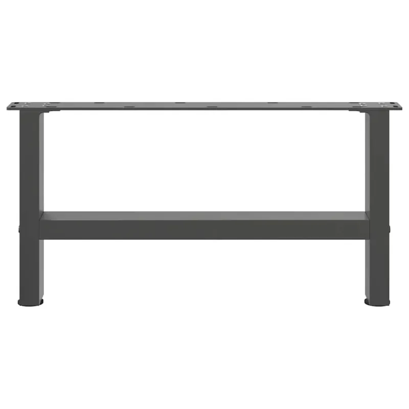 Kavos staliuko kojos, antracito spalvos, 2 vnt., 70x(30-31) cm, plienas