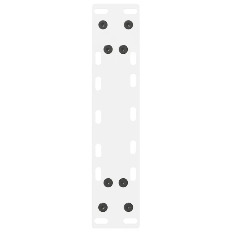 Kavos staliuko kojelės, baltos, 2 vnt., 28x(42-43) cm, plienas