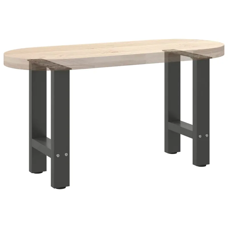 Kavos staliuko kojos, antracito spalvos, 2 vnt., 28x(42-43) cm, plienas
