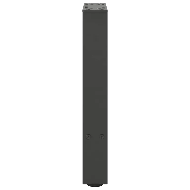 Kavos staliuko kojos, antracito spalvos, 2 vnt., 38x(42-43) cm, plienas