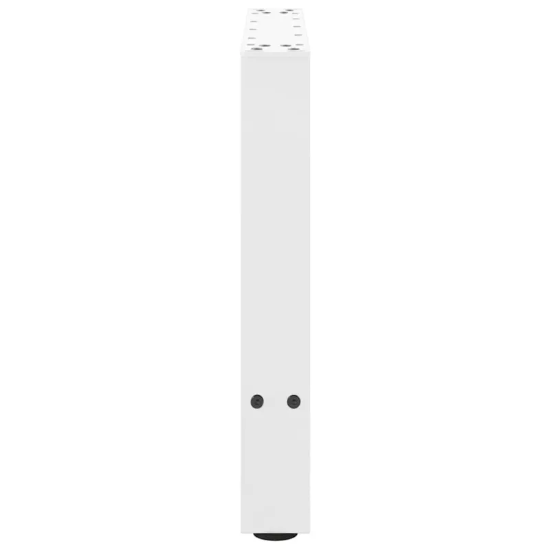 Kavos staliuko kojelės, baltos, 2 vnt., 60x(42-43) cm, plienas
