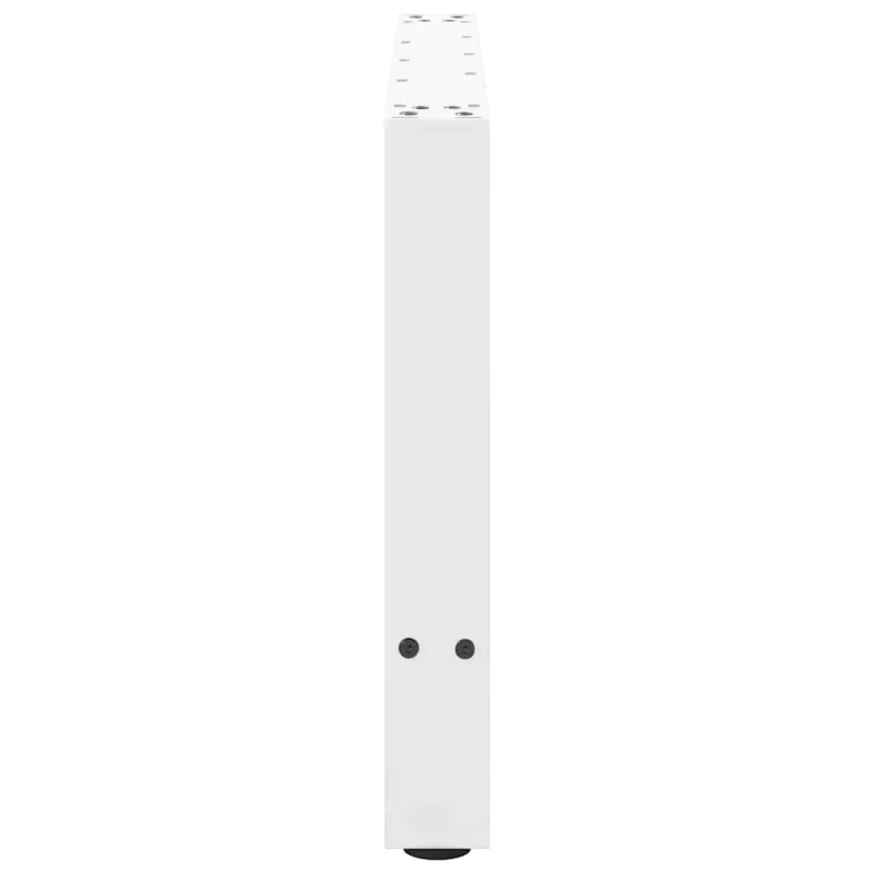 Kavos staliuko kojelės, baltos, 2 vnt., 70x(42-43) cm, plienas