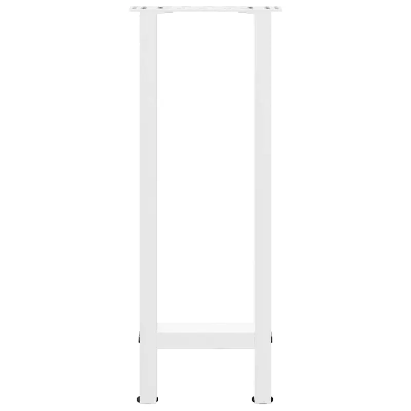 Konsolinio stalo kojos, baltos, 2 vnt., 28x(72-73) cm, plienas