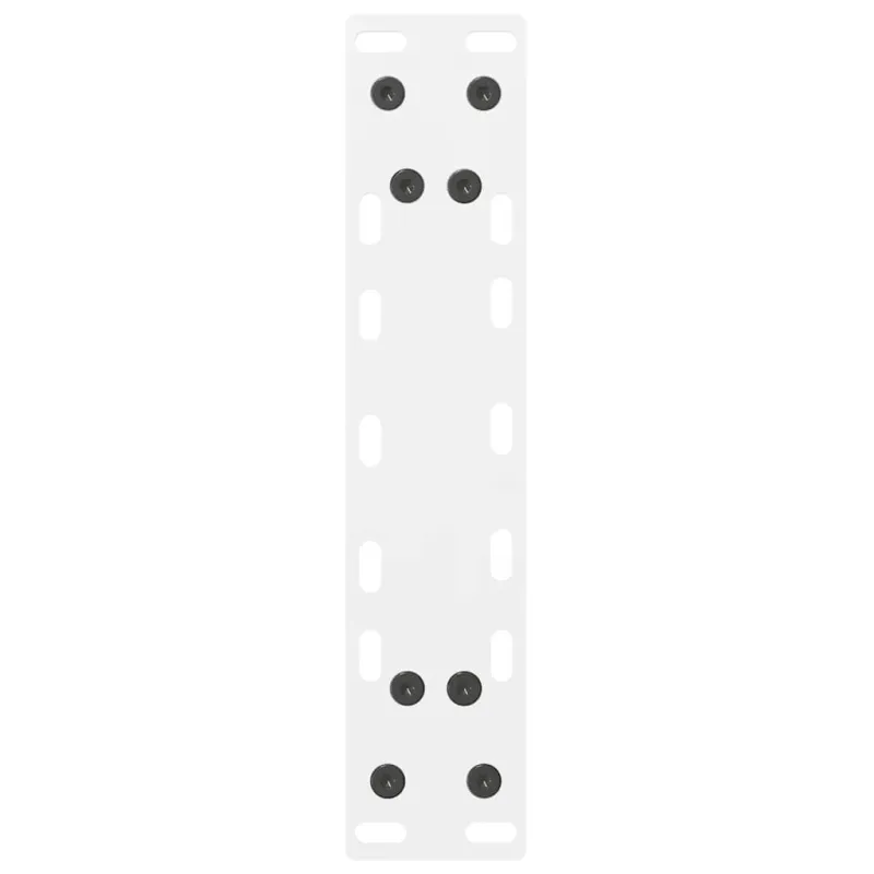 Konsolinio stalo kojos, baltos, 2 vnt., 28x(72-73) cm, plienas