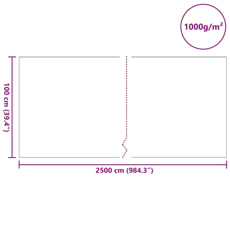 Tvenkinio vilna Pilka 1 x 25 m Poliesteris ir Medvilnė