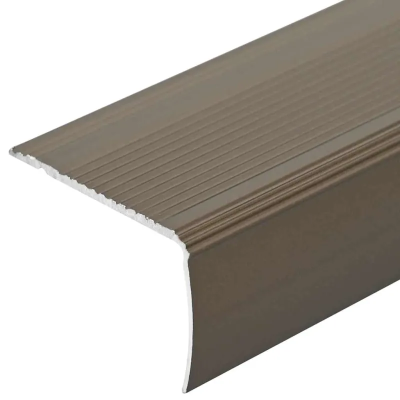Laiptų profiliai 30 pcs Ruda 67 x 3 x 2 cm Aliuminis