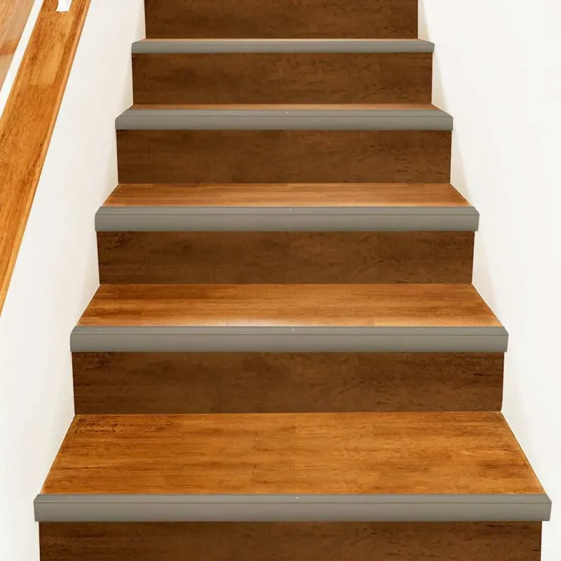 Laiptų profiliai 30 pcs šampano 67 x 3 x 2 cm Aliuminis