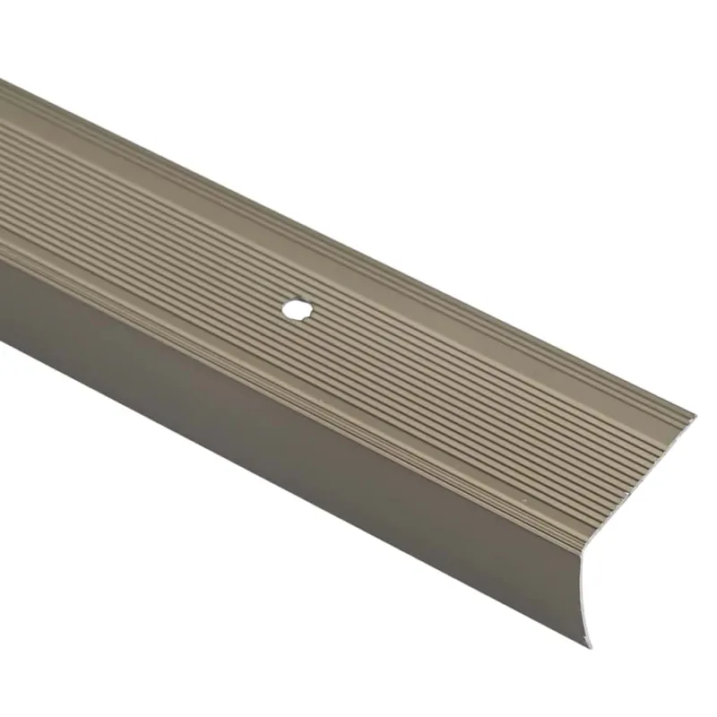 Laiptų profiliai 10 pcs šampano 67 x 3.5 x 3 cm Aliuminis