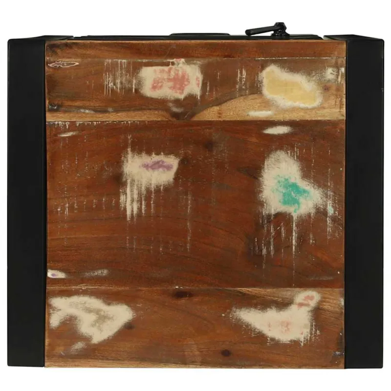 Vonios spintelė Ruda 40 x 35 x 90 cm Kietas atkurtas medis