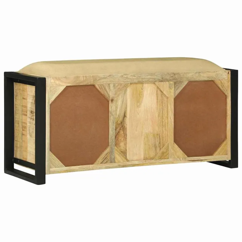 Sėdėjimo spintelė Ruda 100 x 35 x 50 cm Mango medienos masyvas