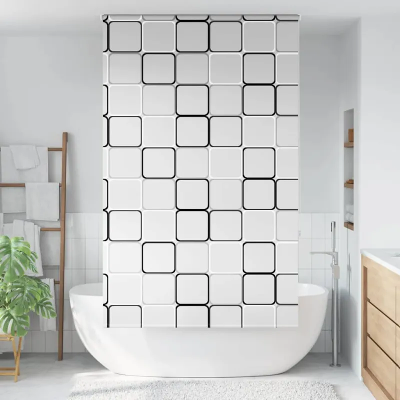 Dušo roletas, 140x240 cm, audinio plotis 136 cm