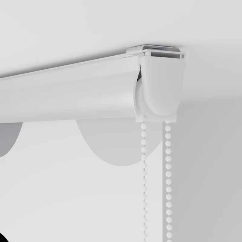 Dušo roletas su kasete, 60x240 cm, audinio plotis 56 cm