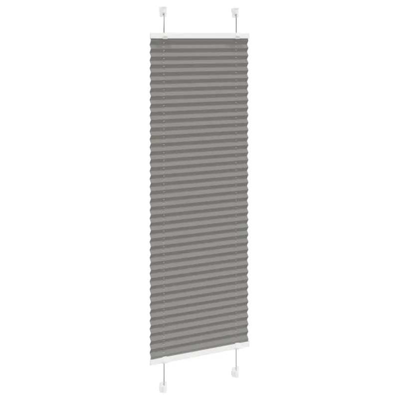 Plisuota žaliuze antracitas 40x100 cm audinio plotis 39,4 cm