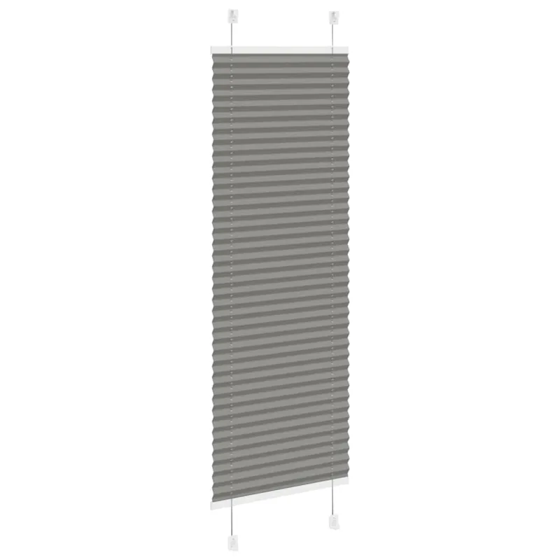 Plisuota žaliuze antracitas 45x100 cm audinio plotis 44,4 cm