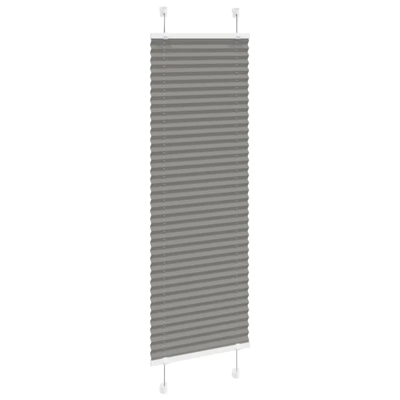Plisuota žaliuze antracitas 50x100 cm audinio plotis 49,4 cm