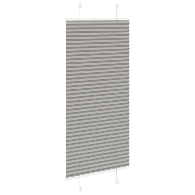 Plisuota žaliuze antracitas 55x100 cm audinio plotis 54,4 cm