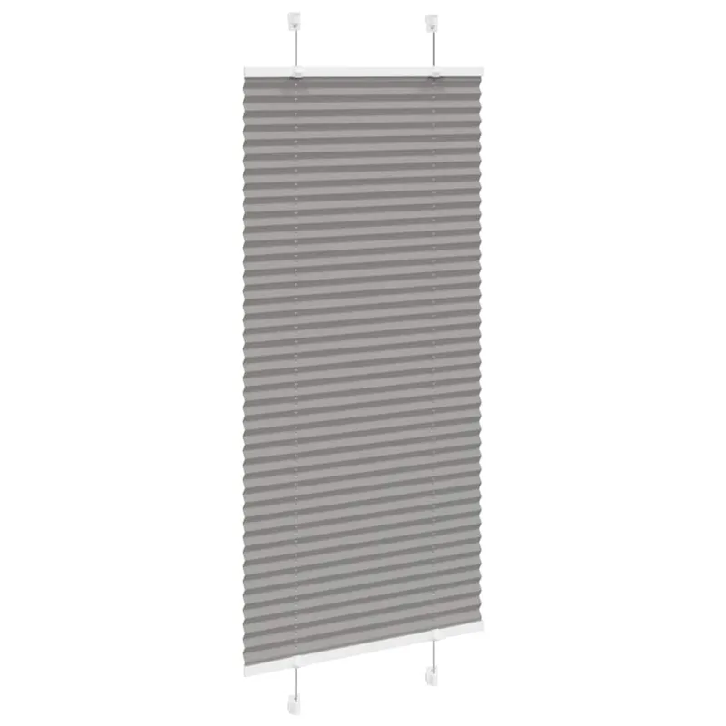 Plisuotas roletas antracitas 60x100 cm audinio plotis 59,4 cm