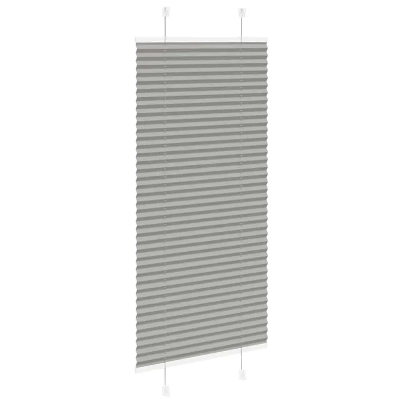 Plisuotas roletas antracitas 60x100 cm audinio plotis 59,4 cm