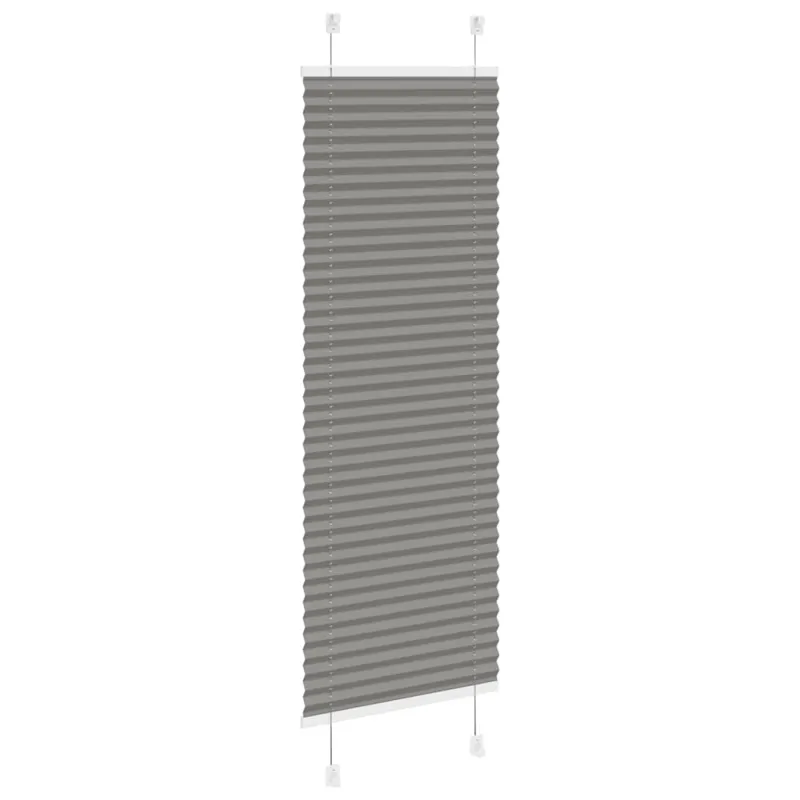 Plisuotas roletas antracitas 40x150 cm audinio plotis 39,4 cm