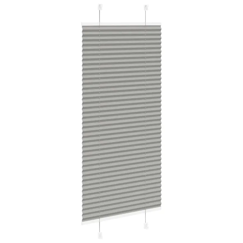 Plisuota žaliuze antracitas 55x150 cm audinio plotis 54,4 cm