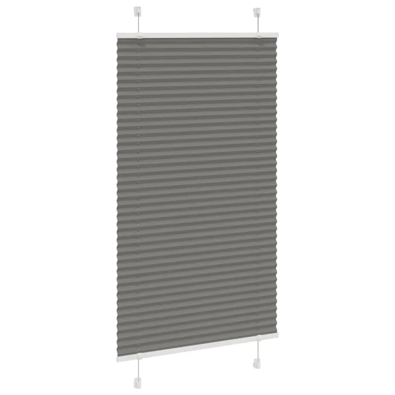Plisuotas roletas antracitas 70x150 cm audinio plotis 69,4 cm