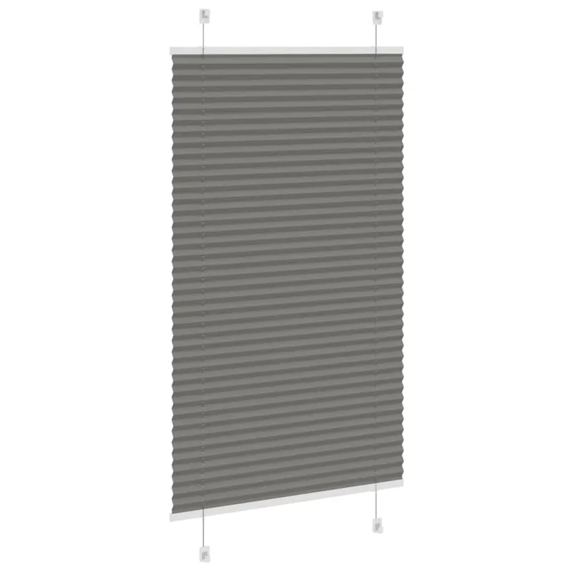 Plisuotas roletas antracitas 70x150 cm audinio plotis 69,4 cm