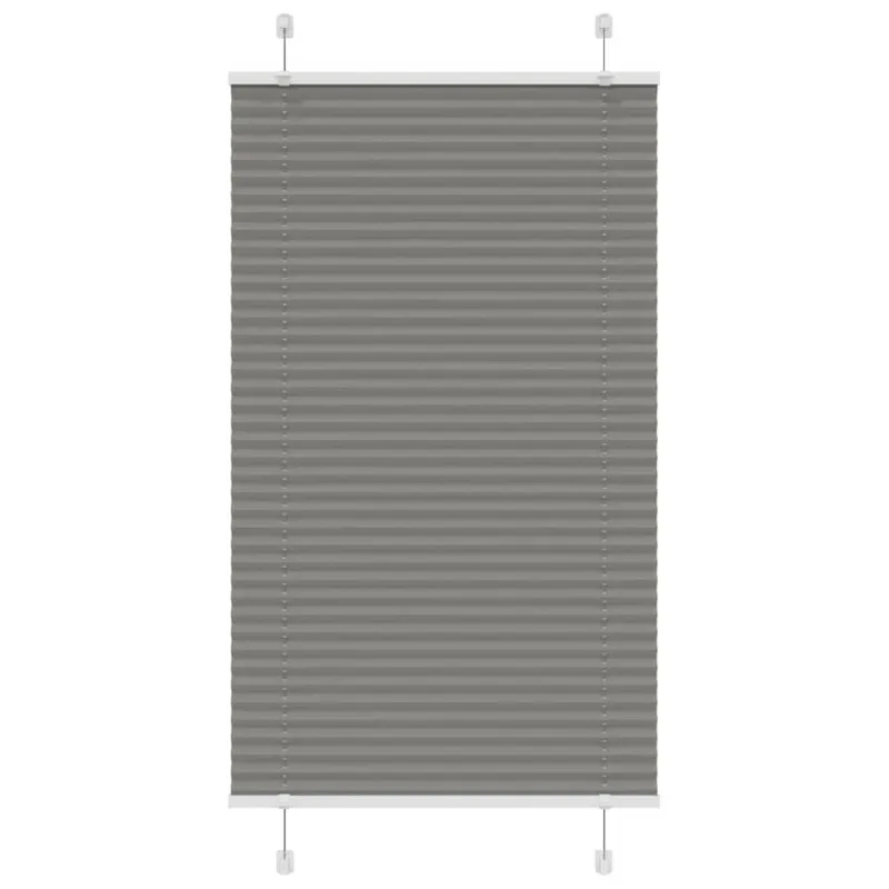 Plisuota žaliuze antracitas 75x150 cm audinio plotis 74,4 cm