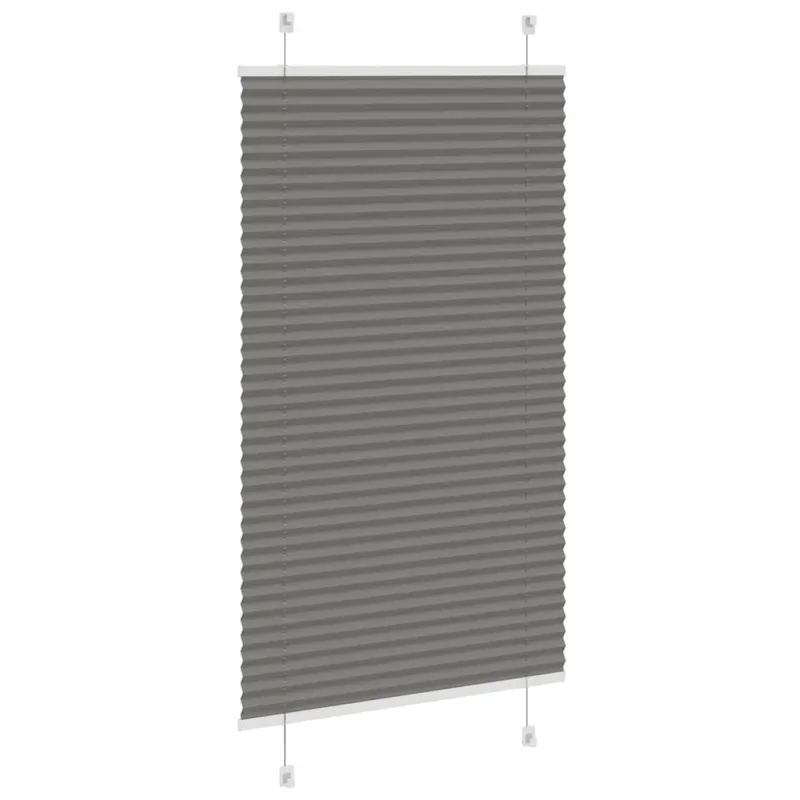 Plisuota žaliuze antracitas 80x150 cm audinio plotis 79,4 cm