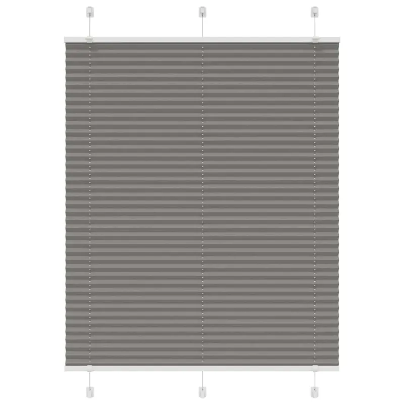 Plisuota žaliuze antracitas 110x150 cm audinio plotis 109,4 cm