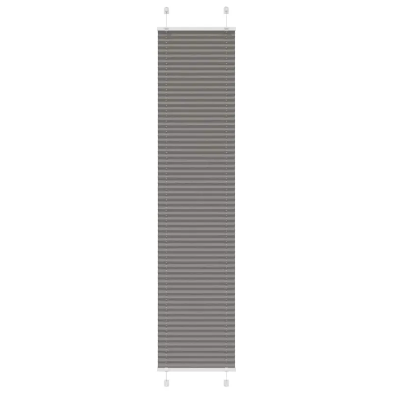 Plisuota žaliuze antracitas 40x200 cm audinio plotis 39,4 cm