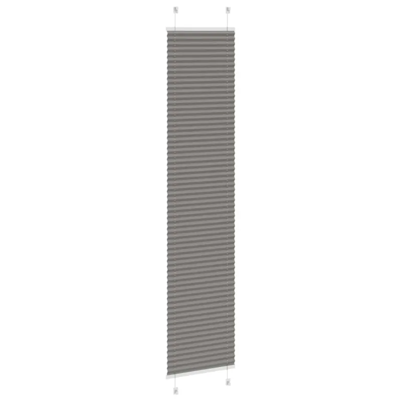 Plisuota žaliuze antracitas 40x200 cm audinio plotis 39,4 cm