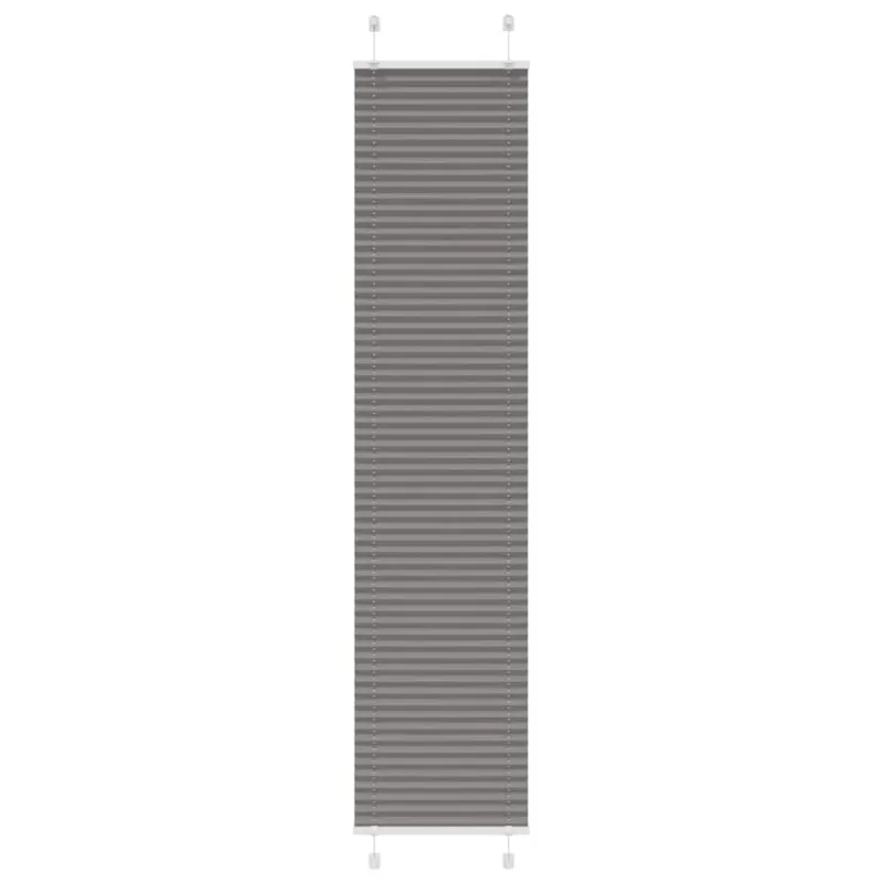 Plisuota žaliuze antracitas 45x200 cm audinio plotis 44,4 cm