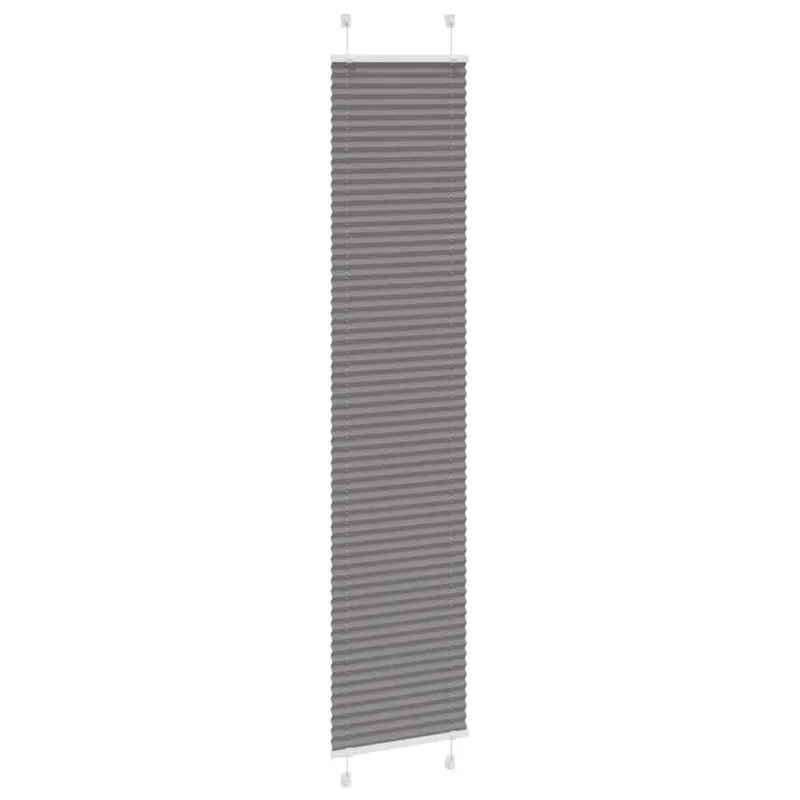 Plisuota žaliuze antracitas 45x200 cm audinio plotis 44,4 cm