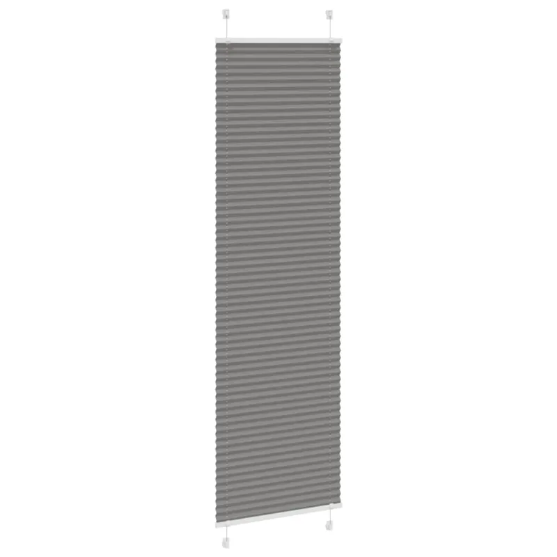 Plisuotas roletas antracitas 55x200 cm audinio plotis 54,4 cm