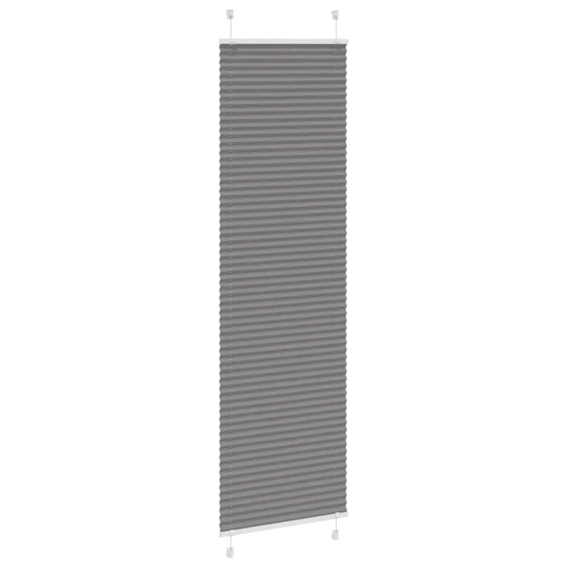 Plisuotas roletas antracitas 60x200 cm audinio plotis 59,4 cm