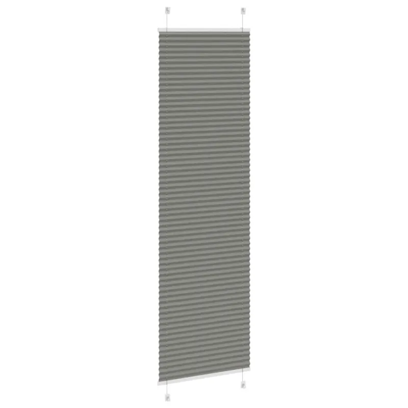 Plisuotas roletas antracitas 60x200 cm audinio plotis 59,4 cm