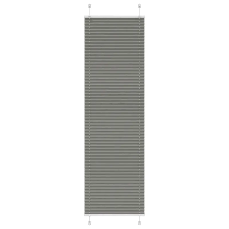 Plisuota žaliuze antracitas 65x200 cm audinio plotis 64,4 cm