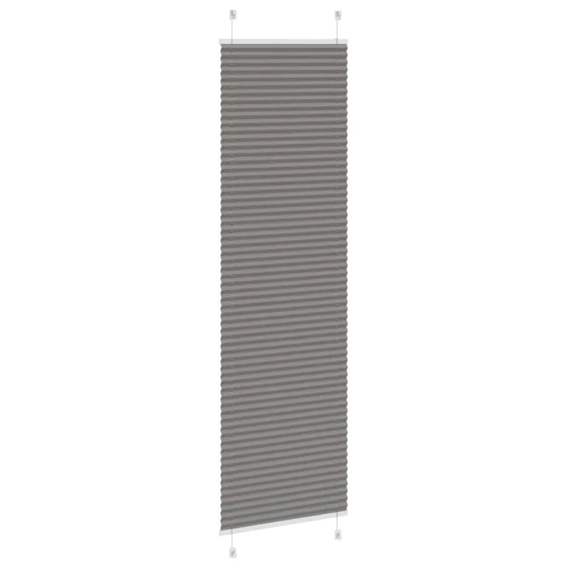 Plisuota žaliuze antracitas 65x200 cm audinio plotis 64,4 cm