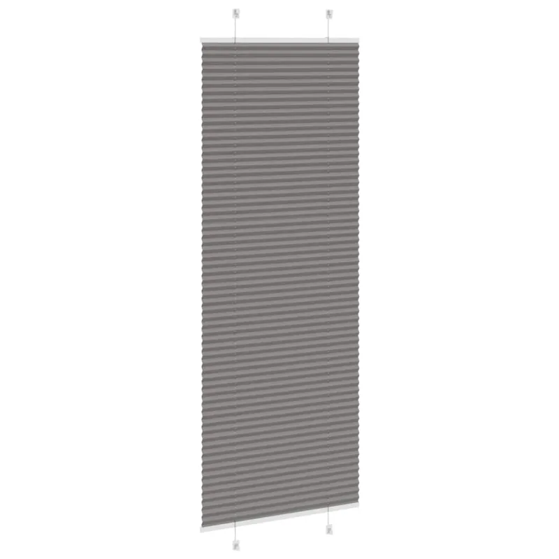 Plisuotas roletas antracitas 80x200 cm audinio plotis 79,4 cm