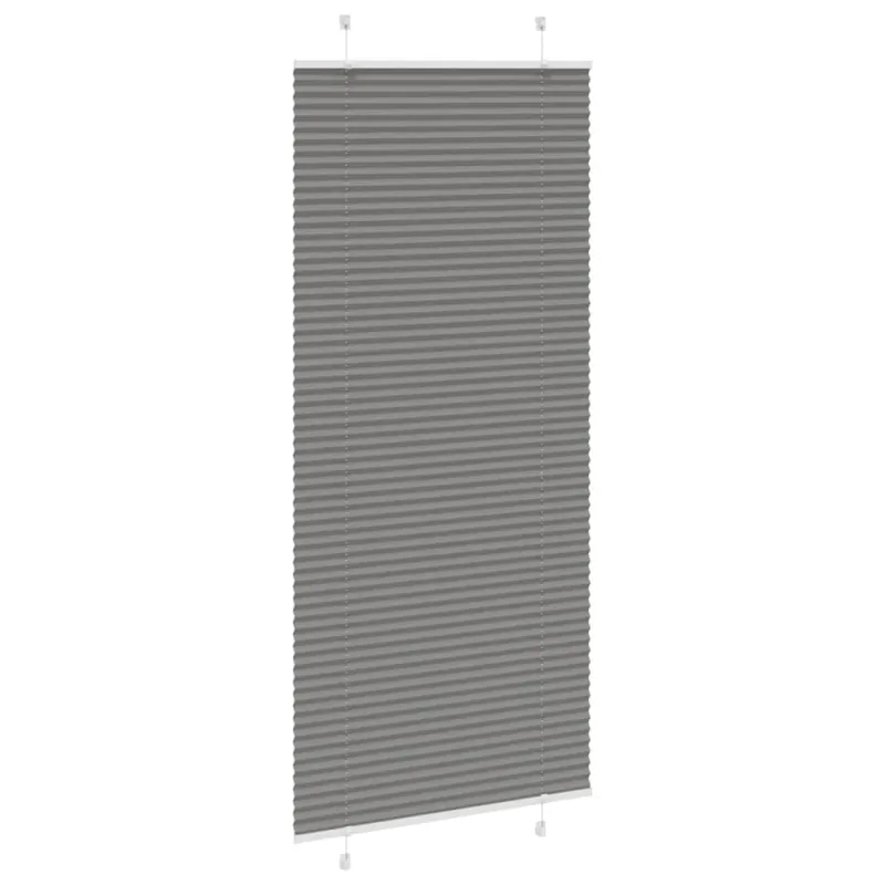 Plisuota žaliuze antracitas 90x200 cm audinio plotis 89,4 cm