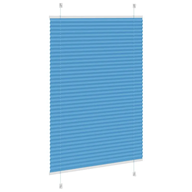 Plisuota žaliuze mėlyna 95x150 cm Audinio plotis 94,4 cm
