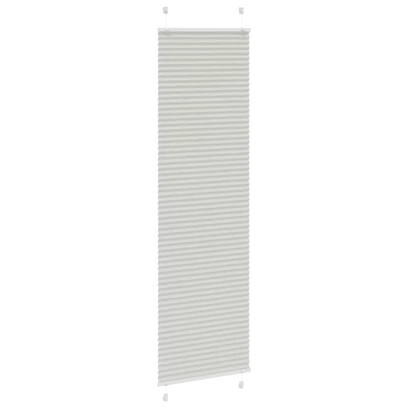 klostuota žaliuze šviesiai pilka 55x200 cm audinio plotis
