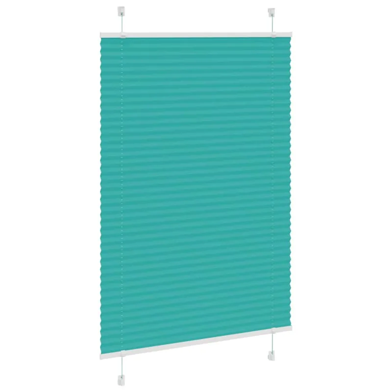 Plisuotos žaliuzės benzininis žalias 90x150 cm audinio plotis