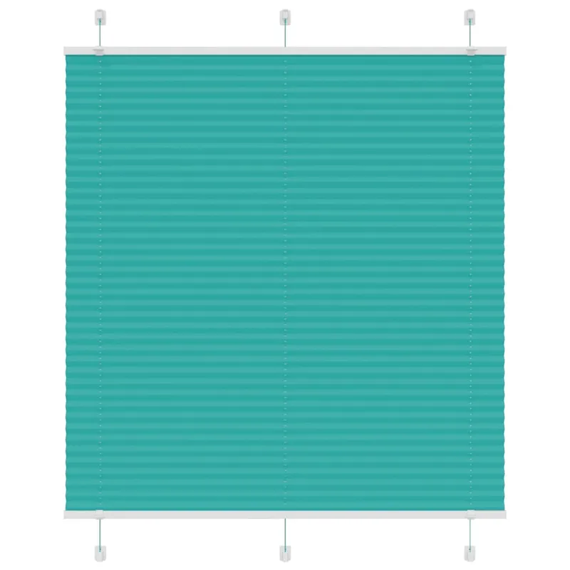 Plisuotos žaliuzės benzininis žalias 120x150 cm audinio plotis