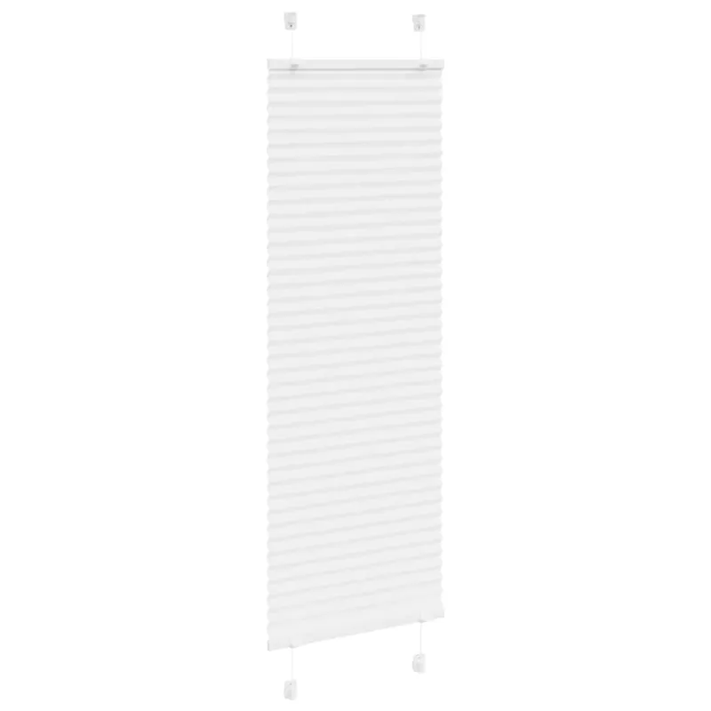plisuota žaliuze balta 50x100 cm audinio plotis 49,4 cm