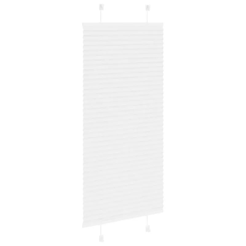 plisuota žaliuze balta 55x100 cm audinio plotis 54,4 cm