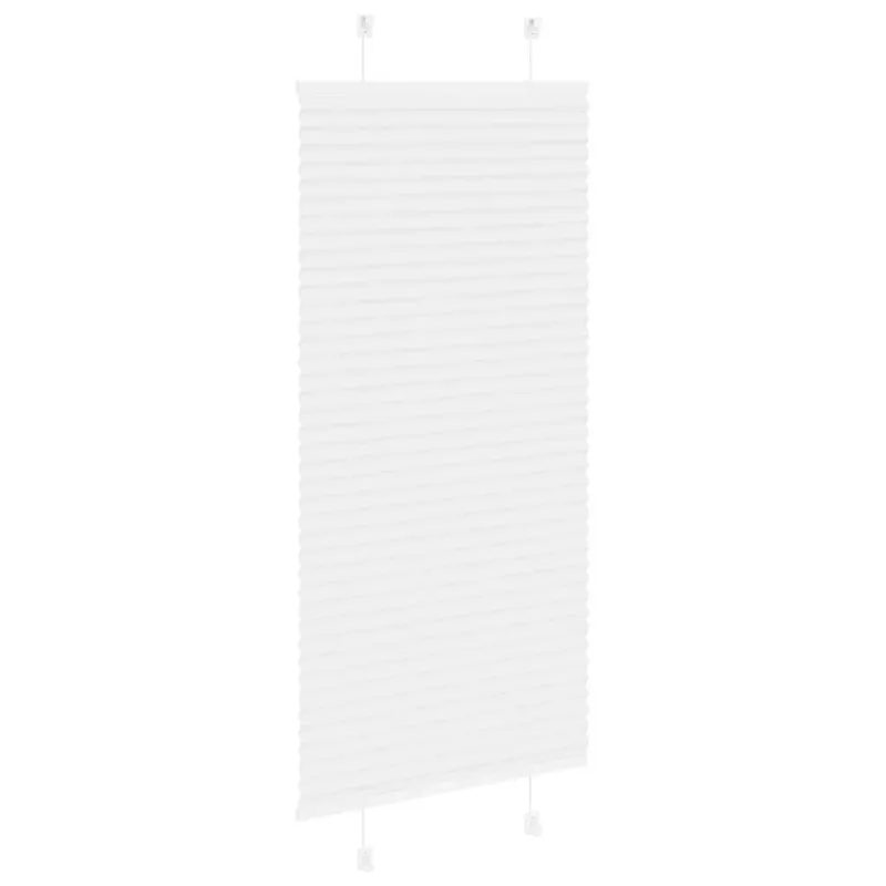 plisuota žaliuze balta 55x100 cm audinio plotis 54,4 cm